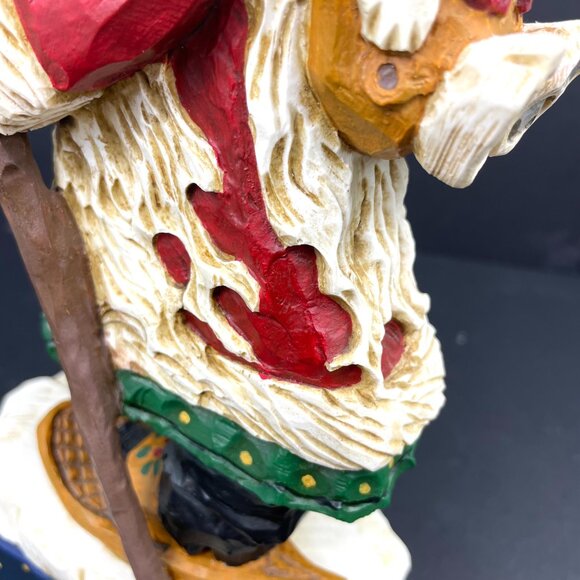 David Frykman Portfolio Santa on Skiis -Musical Figurine (1997) 11” – READ - Picture 10 of 13